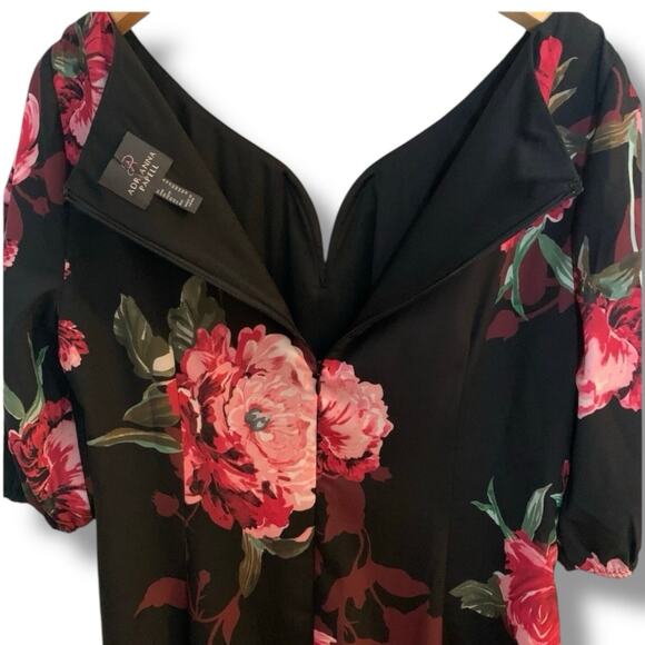 Adrianna Pappel Dress NWOT Women's Size 10 Wedding Shower Party Elbow Sleeve - Picture 4 of 7